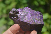 Natural Metallic Purpurite Cobbed Specimens x 6 From Erongo, Namibia - Toprock Gemstones and Minerals 