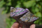 Natural Metallic Purpurite Cobbed Specimens x 6 From Erongo, Namibia - Toprock Gemstones and Minerals 