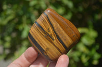 Polished Tiger's Eye Free Forms x 12 From Prieska, South Africa