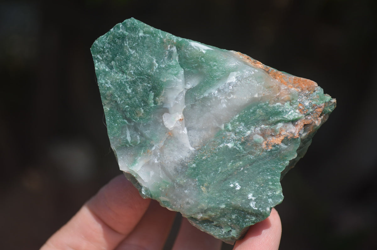 Natural Swazi Jade Cobbed Specimens x 12 from Swaziland - Toprock Gemstones and Minerals 