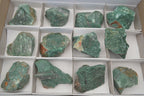 Natural Swazi Jade Cobbed Specimens x 12 from Swaziland - Toprock Gemstones and Minerals 