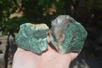 Natural Swazi Jade Cobbed Specimens x 12 from Swaziland - Toprock Gemstones and Minerals 