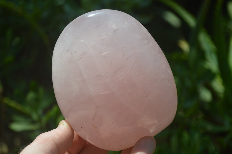 Polished Rose Quartz Standing Free Forms x 4 From Madagascar - Toprock Gemstones and Minerals 