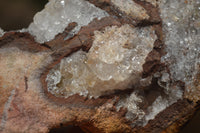 Natural Limonite Quartz Clusters x 5 From Solwezi, Zambia - Toprock Gemstones and Minerals 