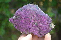 Polished On One Side Purpurite x 4 From Namibia - Toprock Gemstones and Minerals 