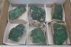 Natural Botryoidal Malachite Specimens x 6 From Tenke Fungurume, Congo - Toprock Gemstones and Minerals 