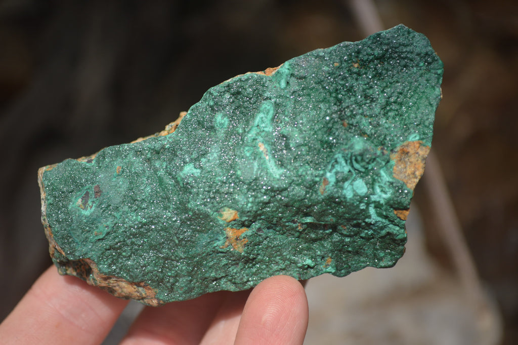 Natural Botryoidal Malachite Specimens x 6 From Tenke Fungurume, Congo - Toprock Gemstones and Minerals 