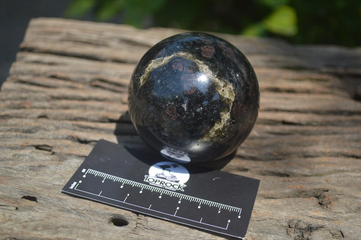 Polished Iolite Spheres x 4 From Madagascar - Toprock Gemstones and Minerals 
