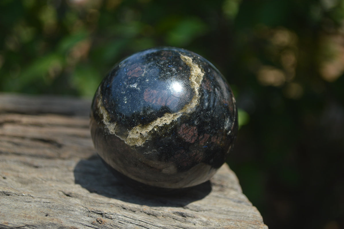 Polished Iolite Spheres x 4 From Madagascar - Toprock Gemstones and Minerals 