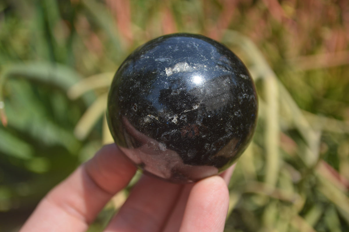 Polished Iolite Spheres x 4 From Madagascar - Toprock Gemstones and Minerals 