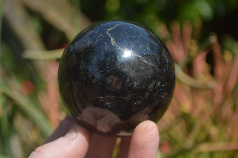 Polished Iolite Spheres x 4 From Madagascar - Toprock Gemstones and Minerals 