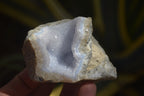 Natural Blue Lace Agate Geode Specimens x 6 From Malawi - Toprock Gemstones and Minerals 