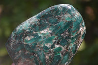 Polished Rare Emerald Mica In Matrix Standing Free Forms x 3 From Mutoko, Zimbabwe - Toprock Gemstones and Minerals 