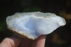 Natural Blue Lace Agate Geode Specimens x 6 From Malawi - Toprock Gemstones and Minerals 