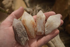 Natural Pineapple Candle Quartz Crystals x 35 From Antsirabe, Madagascar - Toprock Gemstones and Minerals 
