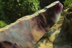 Polished Watermelon Fluorite Slices x 6 From Uis, Namibia - Toprock Gemstones and Minerals 