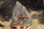 Polished Dragons Blood Stone Points x 3 From Tshipise, South Africa - Toprock Gemstones and Minerals 
