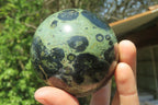 Polished Stromatolite Jasper Spheres x 4 From Katsepy, Madagascar - Toprock Gemstones and Minerals 