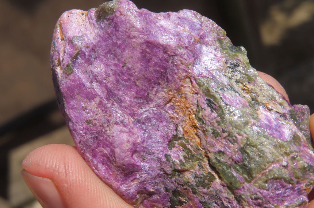 Natural Stichtite Cobbed Specimens x 11 From Barberton, South Africa - Toprock Gemstones and Minerals 