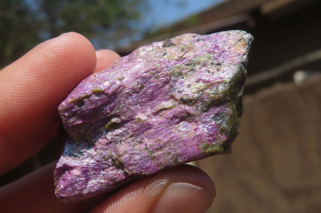 Natural Stichtite Cobbed Specimens x 11 From Barberton, South Africa - Toprock Gemstones and Minerals 