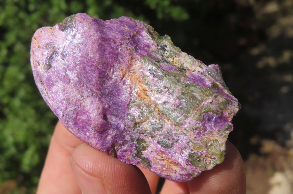 Natural Stichtite Cobbed Specimens x 11 From Barberton, South Africa - Toprock Gemstones and Minerals 