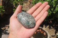 Polished Rare Emerald Mica In Matrix Free Forms x 6 From Mutoko, Zimbabwe - Toprock Gemstones and Minerals 