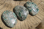 Polished Rare Emerald Mica In Matrix Free Forms x 6 From Mutoko, Zimbabwe - Toprock Gemstones and Minerals 