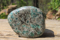 Polished Rare Emerald Mica In Matrix Free Forms x 6 From Mutoko, Zimbabwe - Toprock Gemstones and Minerals 
