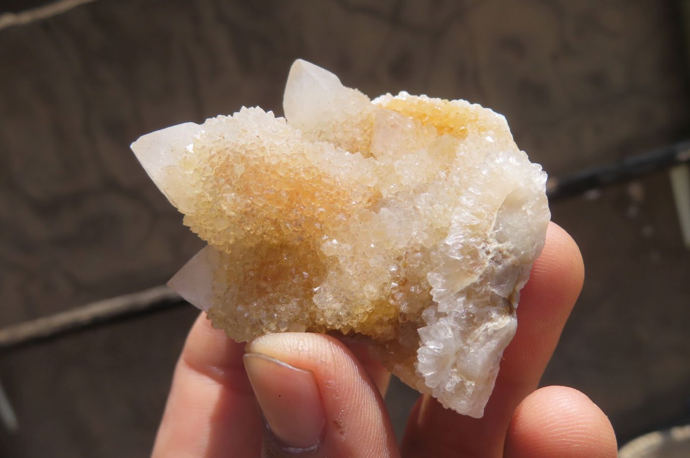 Natural Limonite Spirit Quartz Clusters x 13 From Boekenhouthoek, South Africa - Toprock Gemstones and Minerals 