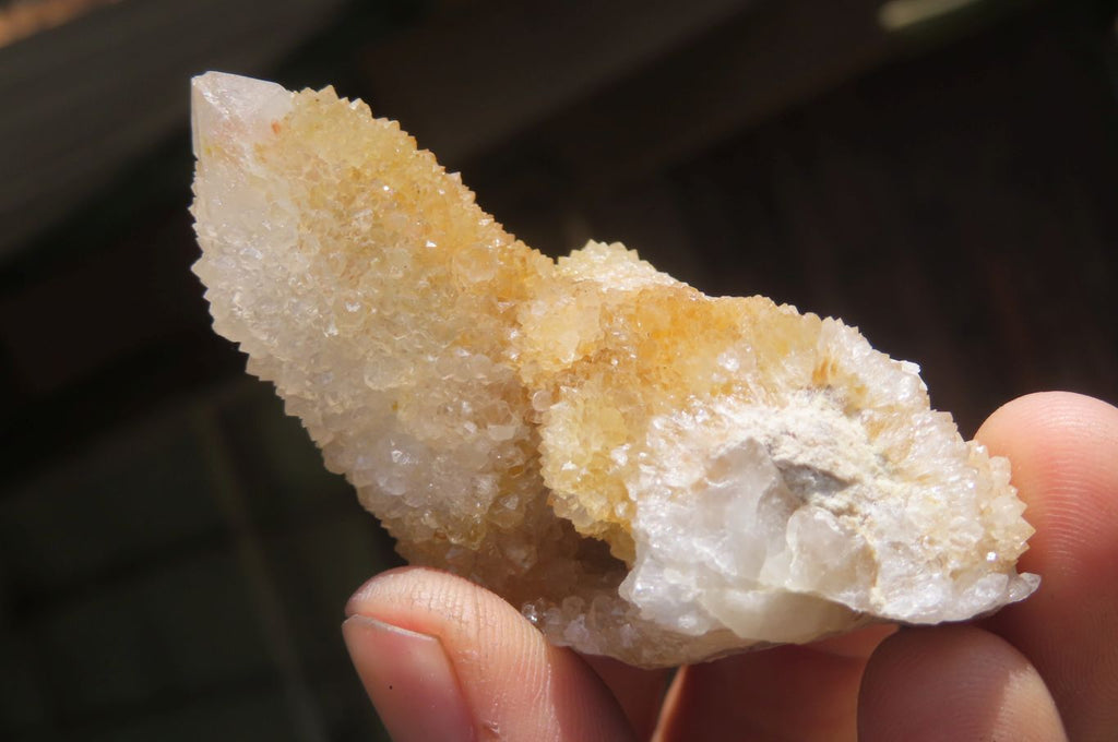 Natural Limonite Spirit Quartz Clusters x 13 From Boekenhouthoek, South Africa - Toprock Gemstones and Minerals 