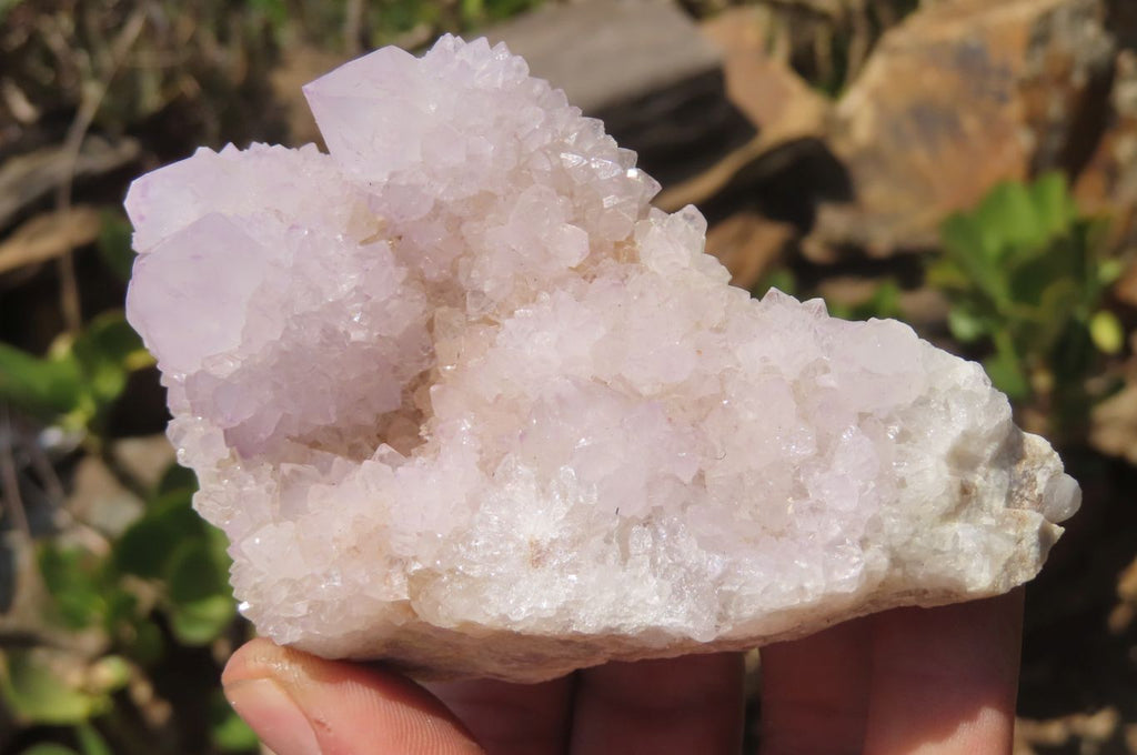 Natural Amethyst Spirit Quartz Clusters x 4 From Boekenhouthoek, South Africa - Toprock Gemstones and Minerals 