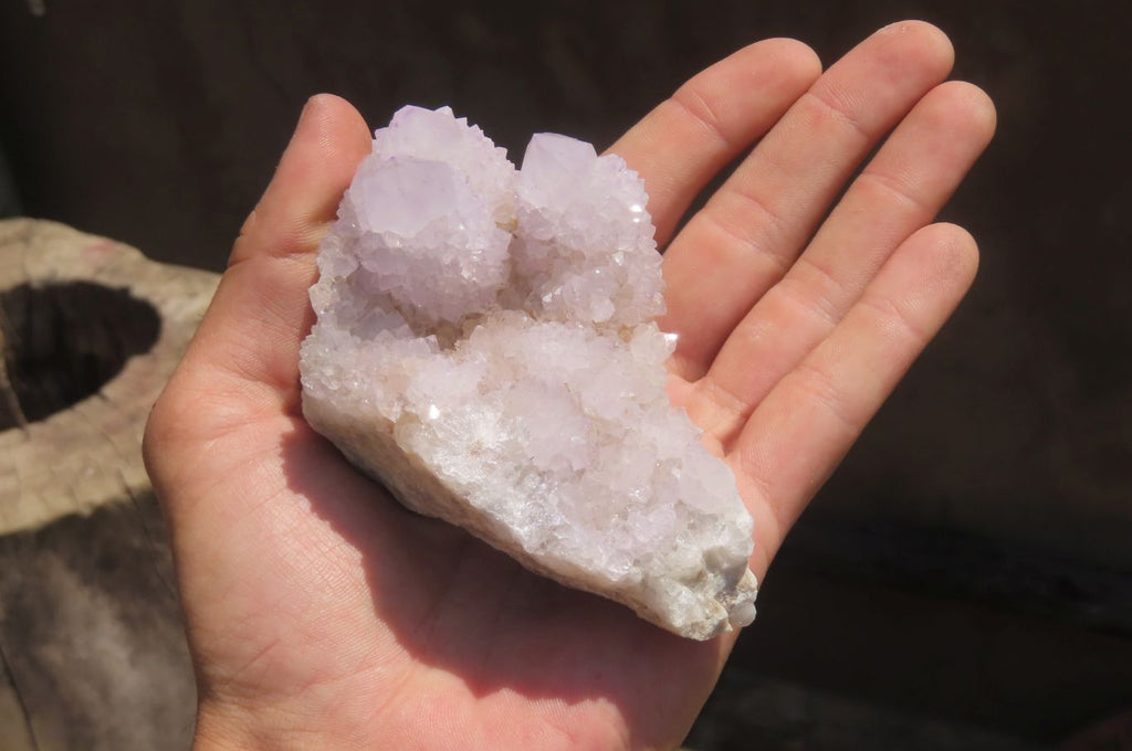Natural Amethyst Spirit Quartz Clusters x 4 From Boekenhouthoek, South Africa - Toprock Gemstones and Minerals 