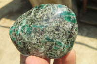 Polished Rare Emerald Mica In Matrix Free Forms x 6 From Mutoko, Zimbabwe - Toprock Gemstones and Minerals 