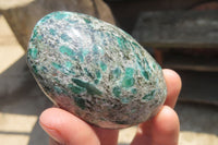 Polished Rare Emerald Mica In Matrix Free Forms x 6 From Mutoko, Zimbabwe - Toprock Gemstones and Minerals 