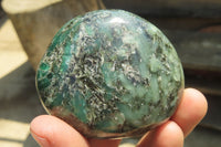 Polished Rare Emerald Mica In Matrix Free Forms x 6 From Mutoko, Zimbabwe - Toprock Gemstones and Minerals 