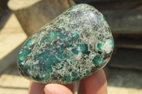 Polished Rare Emerald Mica In Matrix Free Forms x 6 From Mutoko, Zimbabwe - Toprock Gemstones and Minerals 
