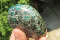 Polished Rare Emerald Mica In Matrix Free Forms x 6 From Mutoko, Zimbabwe - Toprock Gemstones and Minerals 