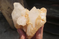 Natural Mixed Quartz Clusters x 3 From Madagascar - Toprock Gemstones and Minerals 