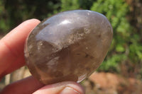 Polished Smokey Quartz Gemstone Eggs x 6 From Madagascar - Toprock Gemstones and Minerals 