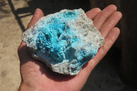 Natural Drusy Coated Chrysocolla Specimens x 4 From Congo - Toprock Gemstones and Minerals 
