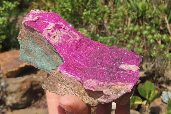 Natural Salrose Cobaltion Dolomite Specimens x 3 From Kakanda, Congo - Toprock Gemstones and Minerals 