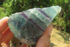 Natural Watermelon Fluorite Cobbed Specimens x 7 From Uis, Namibia - Toprock Gemstones and Minerals 