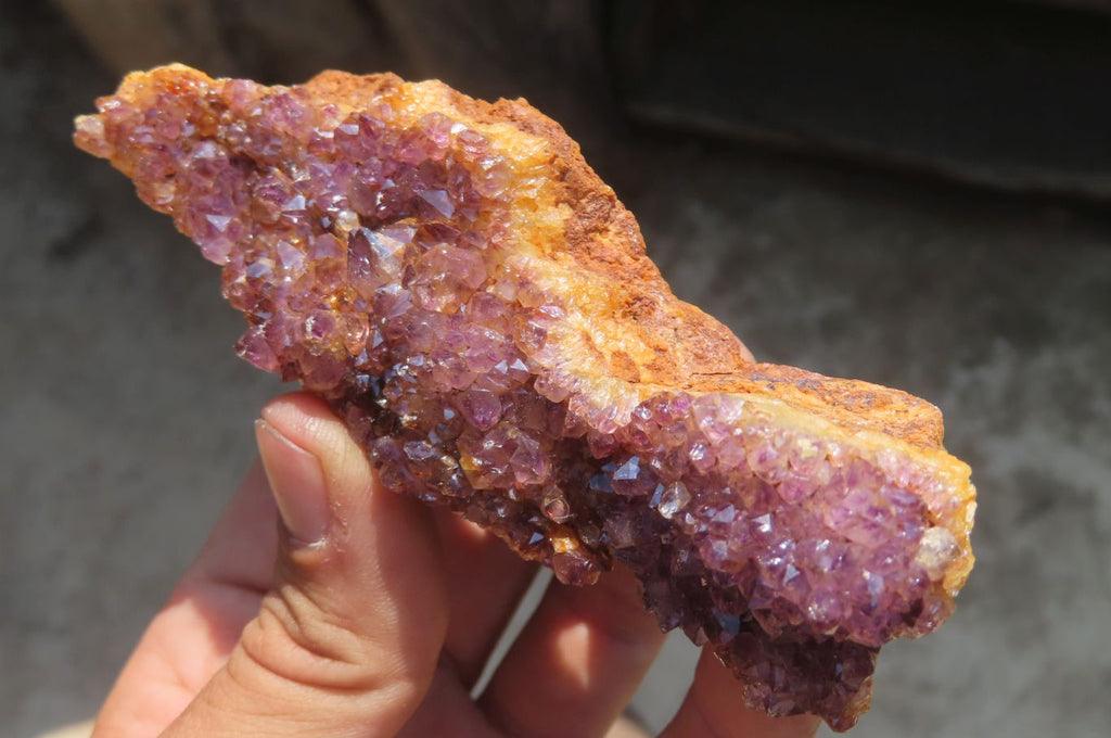 Natural Amethystos Amethyst Specimens x 7 From Kwaggafontein, South Africa - Toprock Gemstones and Minerals 