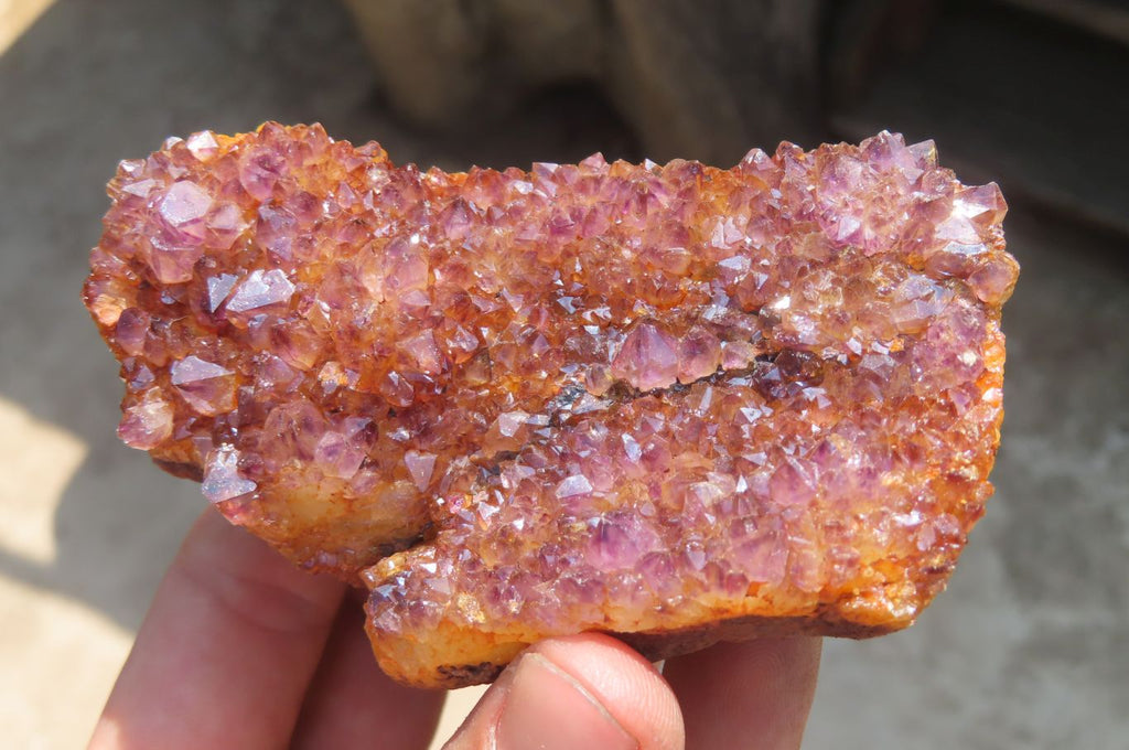Natural Amethystos Amethyst Specimens x 7 From Kwaggafontein, South Africa - Toprock Gemstones and Minerals 