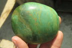 Polished Green Verdite Palm Stones x 6 From Zimbabwe - Toprock Gemstones and Minerals 