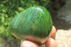 Polished Green Verdite Palm Stones x 6 From Zimbabwe - Toprock Gemstones and Minerals 