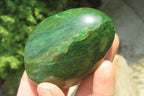 Polished Green Verdite Palm Stones x 6 From Zimbabwe - Toprock Gemstones and Minerals 