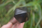 Polished Double Terminated Black Basalt Points x 6 From Madagascar - Toprock Gemstones and Minerals 