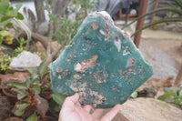 Polished On One Side Emerald Mtorolite x 1 From Mutorashanga, Zimbabwe - Toprock Gemstones and Minerals 