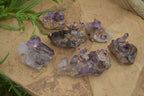 Hand Made Amethyst Conglomerate Specimens x 6 From Chiredzi, Zimbabwe - Toprock Gemstones and Minerals 